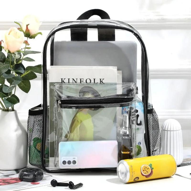 Outdoor Sport Bag - /Vly/PVC Outdoor-Sport-Fitness-Rucksack, lässiger Reiserucksack, sichtbarer Rucksack,