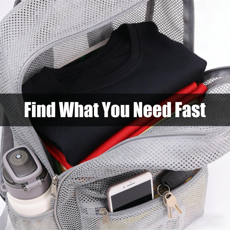 Atmungsaktiver Mesh-Rucksack,  – Outdoor Sport Bag Bewertung und Preis