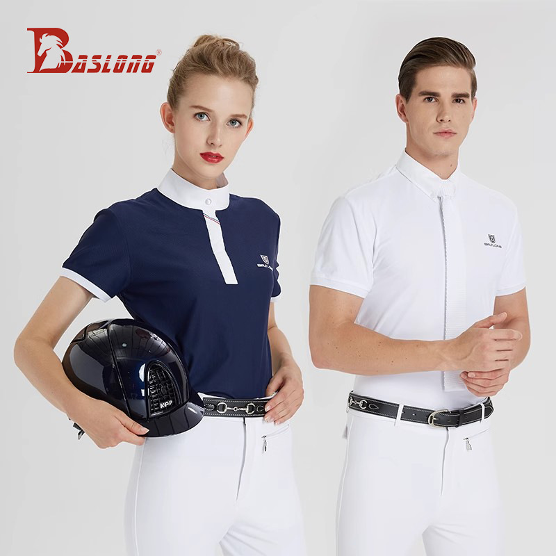 Reitsport-T-Shirt Poloshirt Pr – Polo Shirt Equestrian Bewertung und Preis