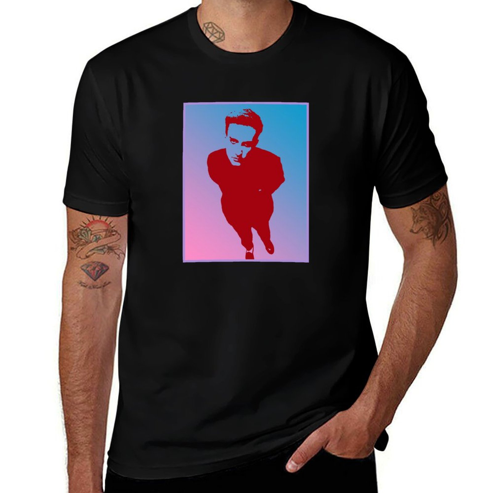 Terry Hall - 80er Pop-Art T-Sh – Outdoor Sports Hall Bewertung und Preis