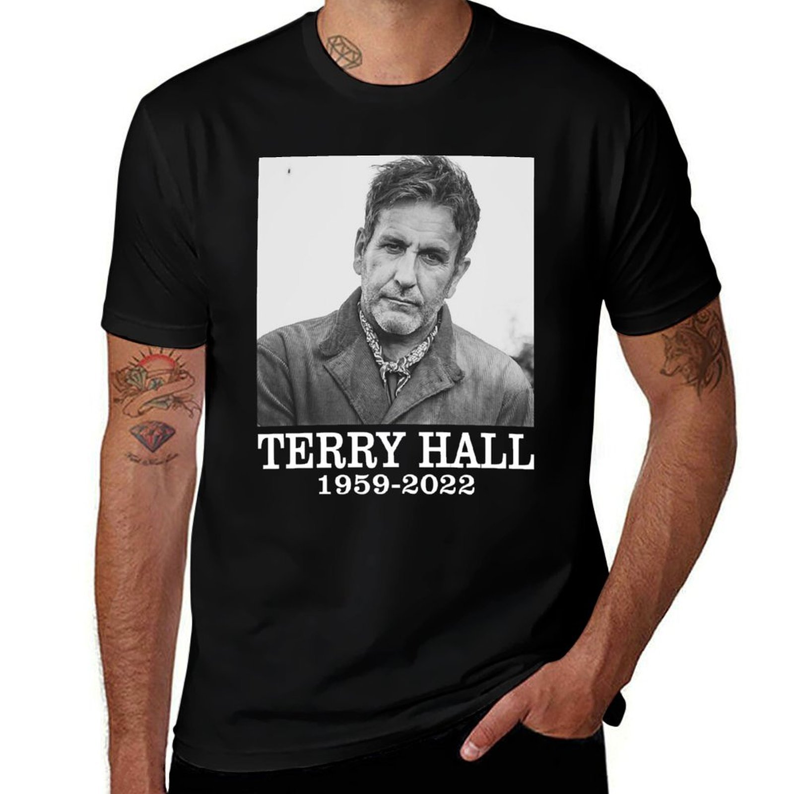 RIP TERRY HALL 1959-2022 T-Shi – Outdoor Sports Hall Bewertung und Preis